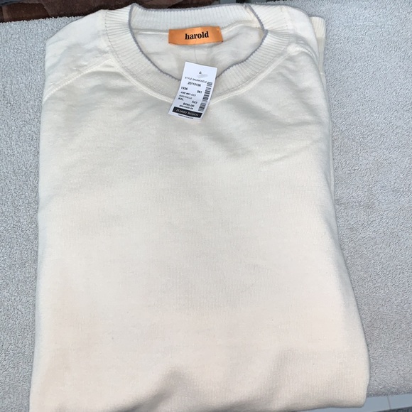 ❣️Cashmere Crew Neck Sweater Size XL by Harold/Harry Rosen New W/ Tags Reg $295 - Picture 2 of 11